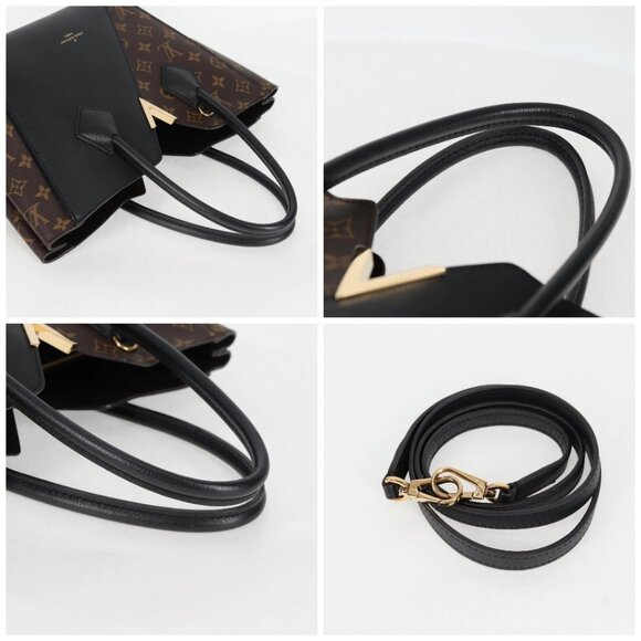 LOUIS VUITTON Monogram Kimono PM Tote Bag 2way Black M41855 LV Auth 118925M - Picture 16 of 16